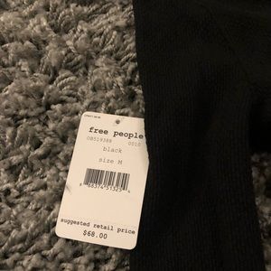 Free people scoop neck long sleeve shirt